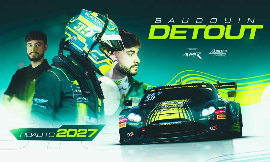 Couverture du dossier de sponsoring de Baudouin Detout