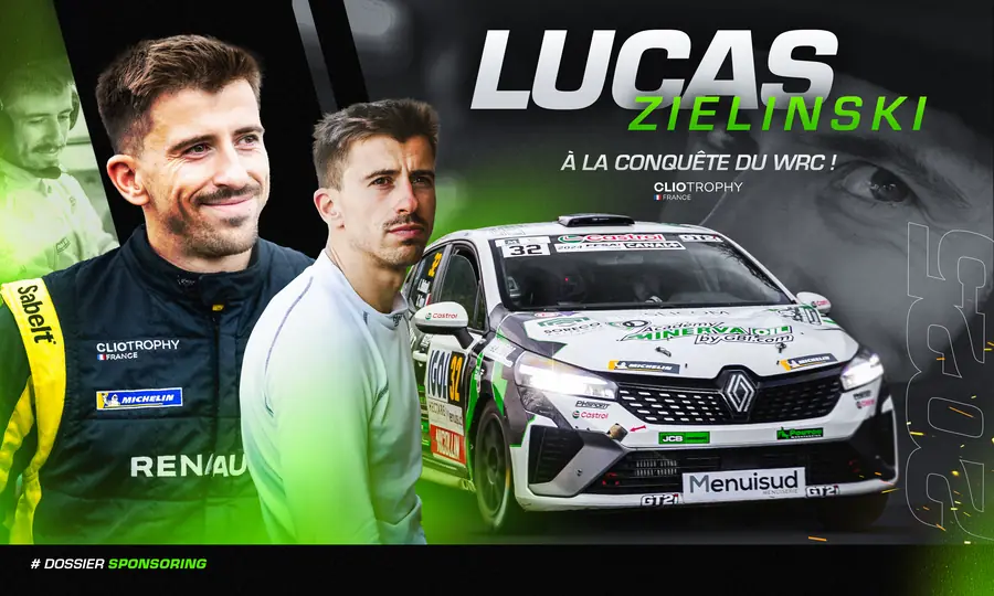 Couverture du dossier de sponsoring de Lucas Zielinski
